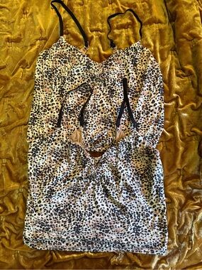 ONE aerie Smoothez Leopard-Trim Smooth Cami XL